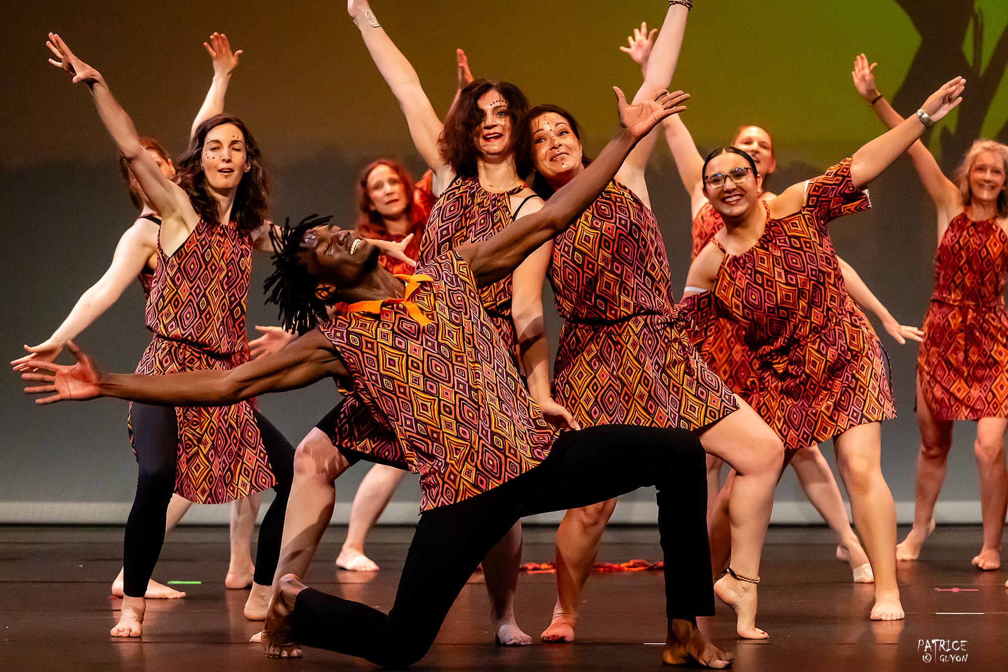 Élèves en cours de danse à Belfort